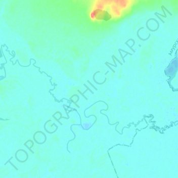 Mapa topográfico Чирки, altitud, relieve
