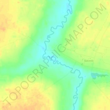 Mapa topográfico Кейзесс, altitud, relieve