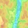 Mapa topográfico Нестерково, altitud, relieve