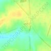 Mapa topográfico Красный, altitud, relieve