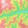Mapa topográfico Subansiri River, altitud, relieve