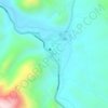 Mapa topográfico Tomina, altitud, relieve