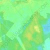 Mapa topográfico Авколево, altitud, relieve