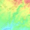 Mapa topográfico Río Verde, altitud, relieve