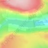 Mapa topográfico Scar House Reservoir, altitud, relieve