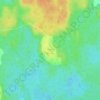 Mapa topográfico Олешно, altitud, relieve