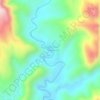 Mapa topográfico Karachimayu, altitud, relieve