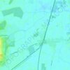 Mapa topográfico Sandwath Lake, altitud, relieve