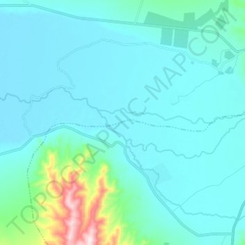 Mapa topográfico སེང་གེ་གཙང་པོ (狮泉河), altitud, relieve