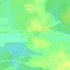 Mapa topográfico Почап, altitud, relieve