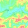 Mapa topográfico 马史峪水库, altitud, relieve