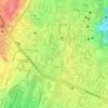 Mapa topográfico Zona 9, altitud, relieve