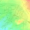 Mapa topográfico Parque Rosa Duarte, altitud, relieve
