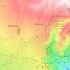 Mapa topográfico Río Seco, altitud, relieve