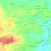 Mapa topográfico Le Breil, altitud, relieve
