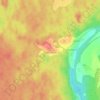 Mapa topográfico Малые Коковичи, altitud, relieve