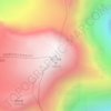 Mapa topográfico 慕士塔格峰 Muztagh Ata مۇز تاغ ئاتا, altitud, relieve