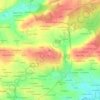 Mapa topográfico Torial, altitud, relieve