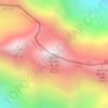 Mapa topográfico Gasherbrum II, altitud, relieve