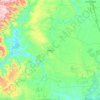 Mapa topográfico Fresia, altitud, relieve